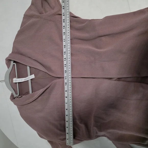 Lululemon Athletica Pink Robe Sweater Size   6 - Picture 13 of 14
